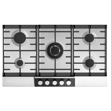 Encimera Gas Licuado 5 Platos Gris Avantgarde GS-90T GL