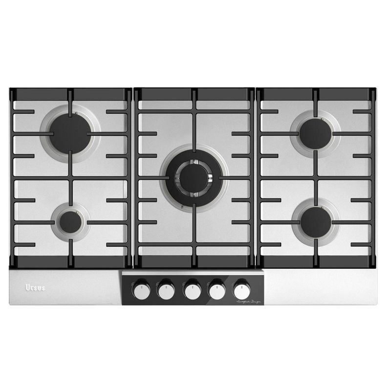 URSUS TROTTER - Encimera Gas Licuado 5 Platos Gris Avantgarde GS-90T GL
