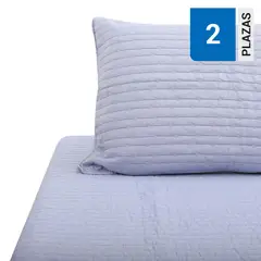 DIB - Quilt Cubrecama Patchwork Hebra