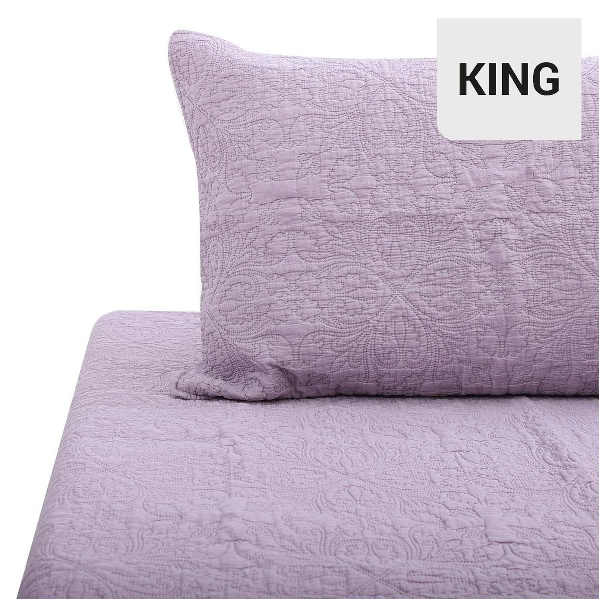 DIB - Cubrecama Quilt Floral Hebra