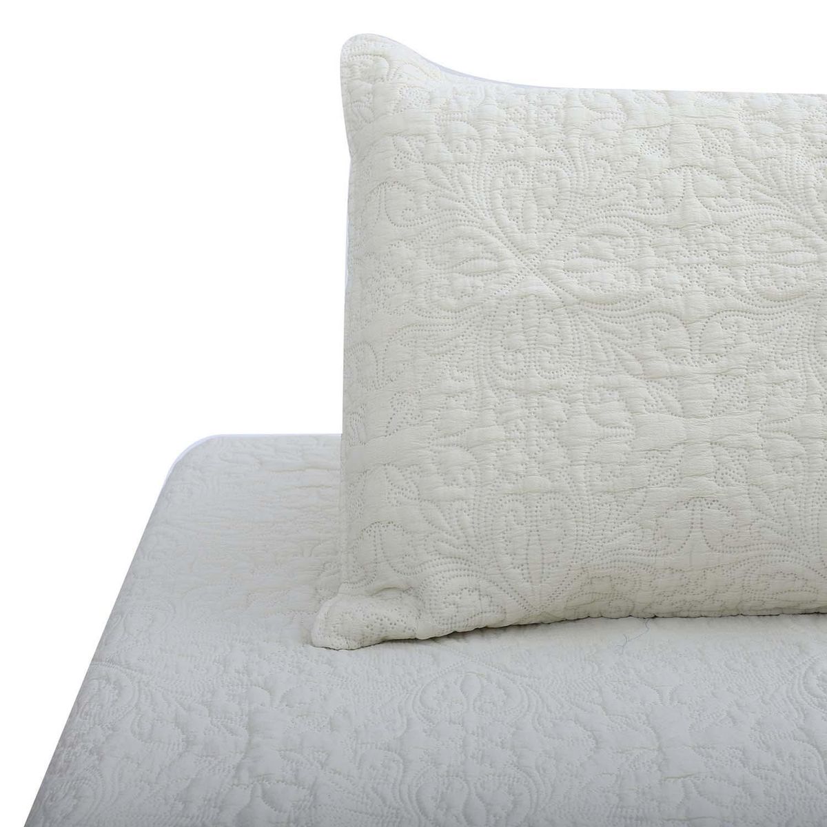 DIB - Cubrecama Quilt Floral Hebra