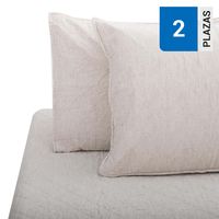 Quilt Cubrecama Fibra Natural Hebra Natural