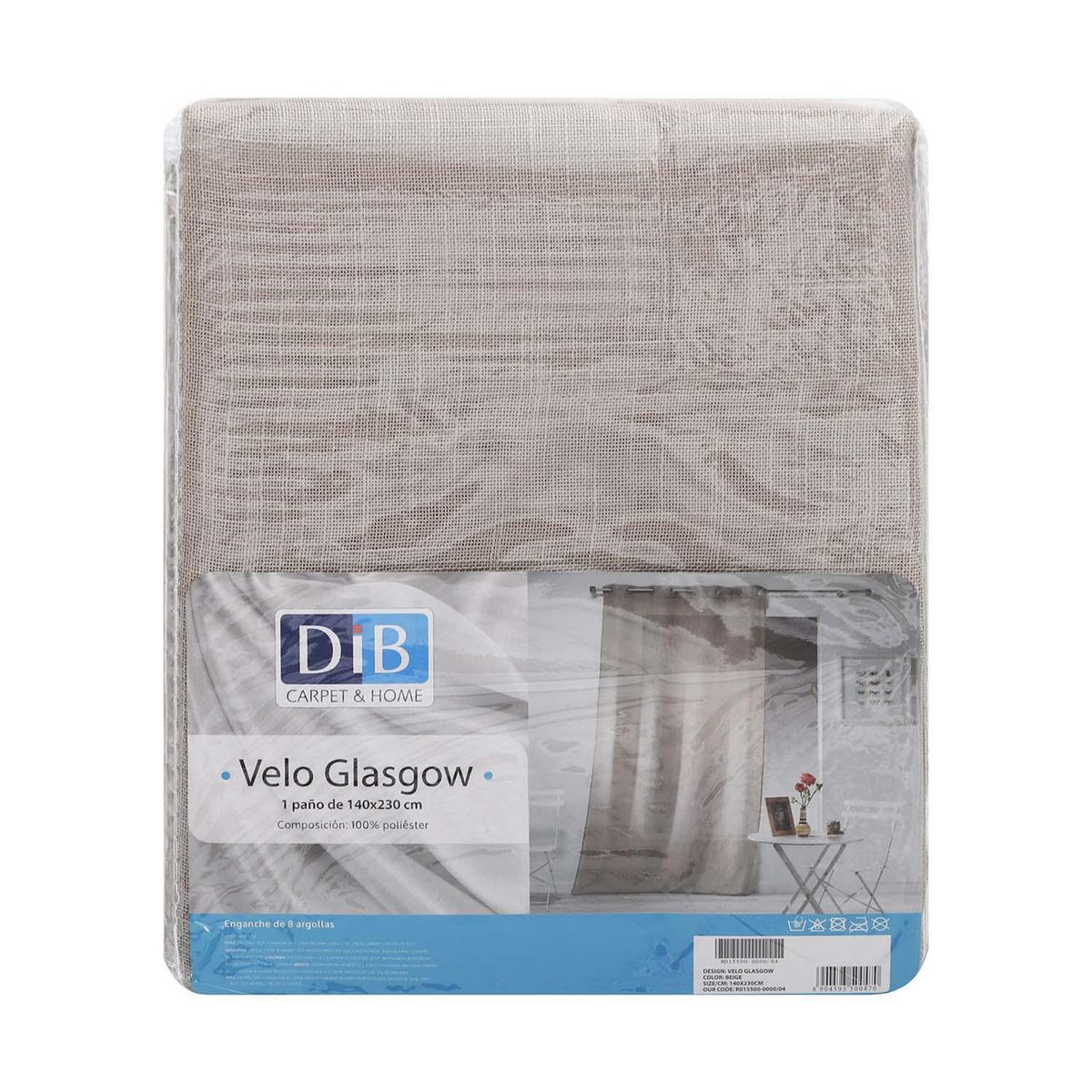 DIB - Cortina velo 140x230 cm Glasgow beige