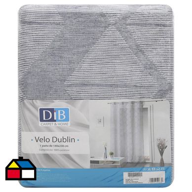 Cortina velo 140x230 cm Dubln azul