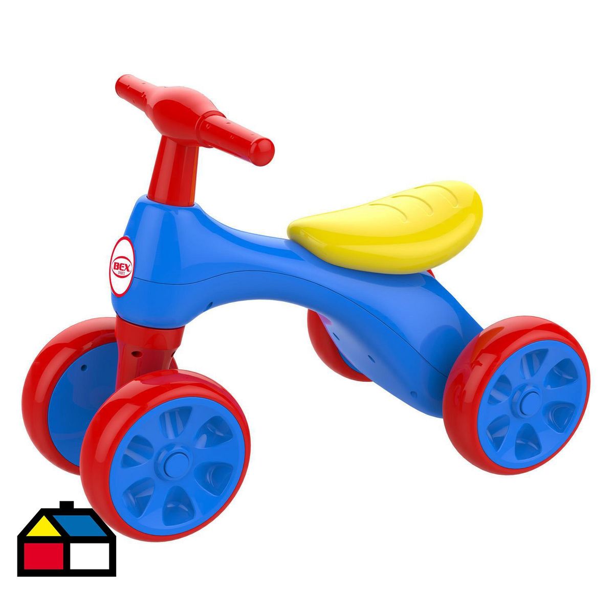 BEX - Rodado Infantil 4 Ruedas Azul Desde 18 meses