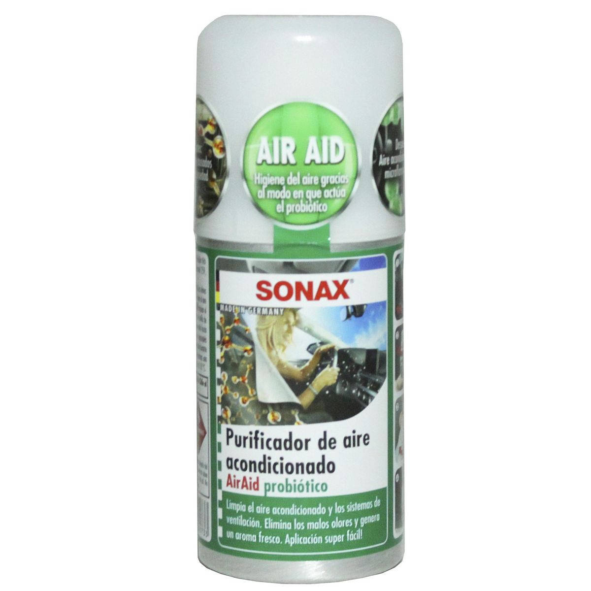 SONAX - Limpia Aire Acondicionado Sonax Inoloro 100 ml Automotriz