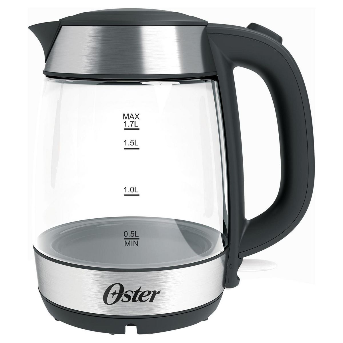 OSTER - Hervidor eléctrico 1,7 litros negro