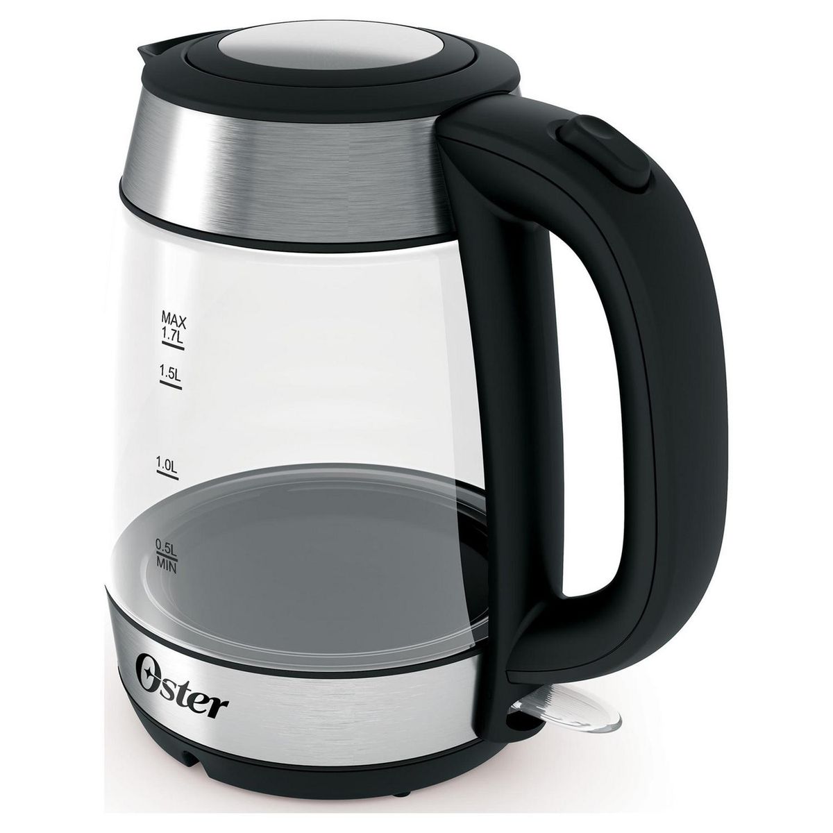 OSTER - Hervidor eléctrico 1,7 litros negro