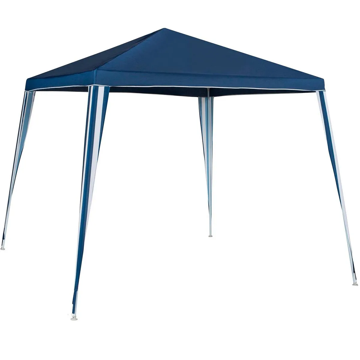 JUST HOME COLLECTION - Toldo Armable con Base 3x3 metros Azul