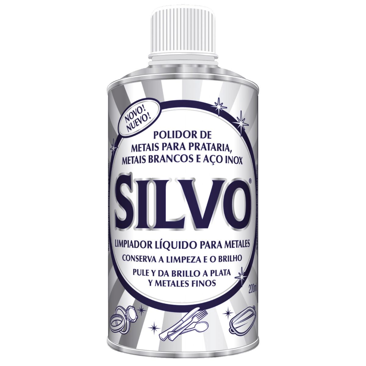 GENERICO - Limpiador de Metales 200 cc para Cocina y Utensilios