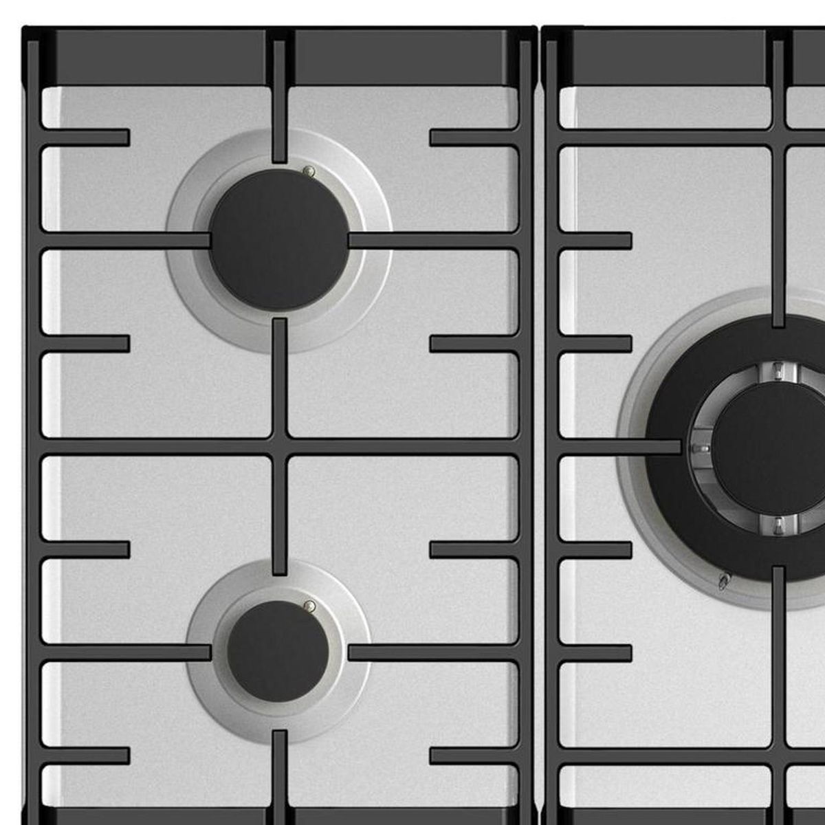 URSUS TROTTER - Encimera Gas Natural 5 Platos Gris Avantgarde GS-75T GN