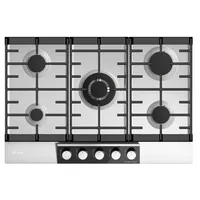 Encimera Gas Licuado 5 Platos Gris Avantgarde GS-75T GL