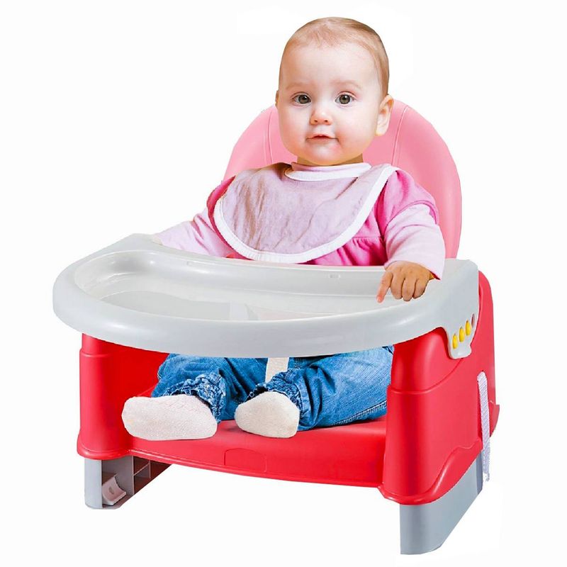 KIDSCOOL - Silla elevador Easy and Go Rosada