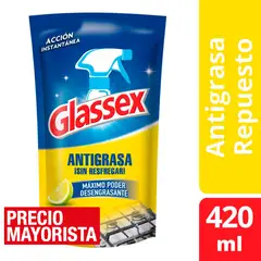 GLASSEX - Antigrasa liquido 420 ml