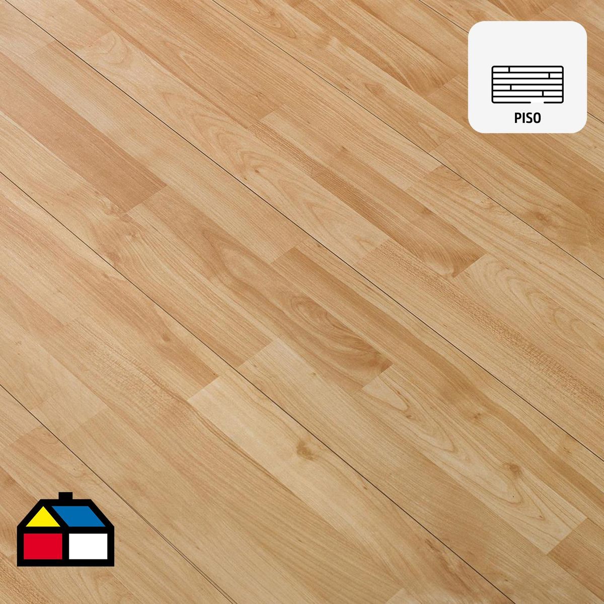 KARSON - Piso Flotante 6 mm Haya Beige 2.92 m2