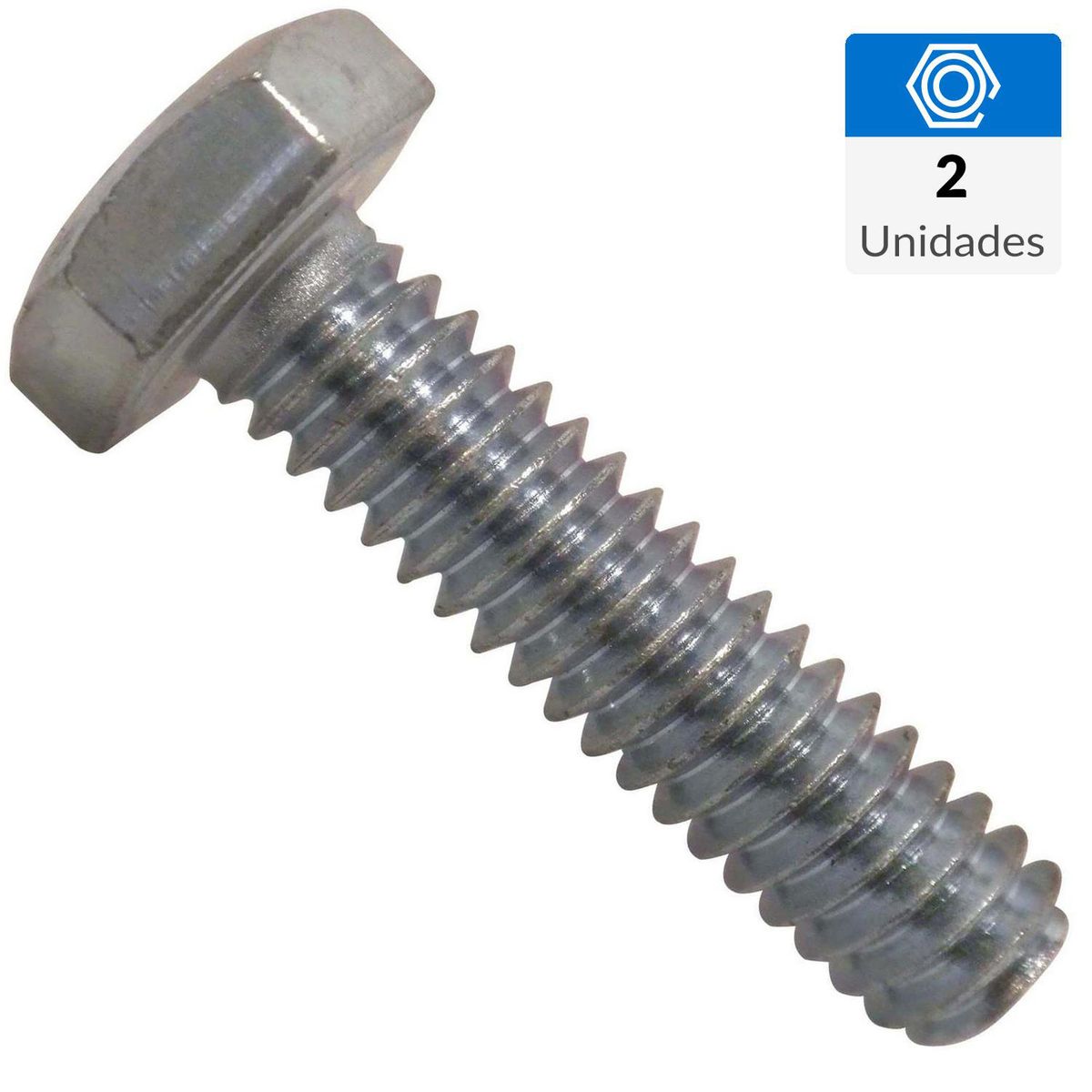 FIXSER - Perno Hexagonal G2 3/8X1 1/4 ZBR 2 unidades