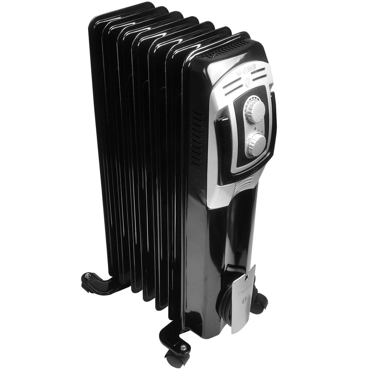 RECCO - Termoradiador 1500 W Oleoeléctrica DF-150A7B-7 Negro/gris