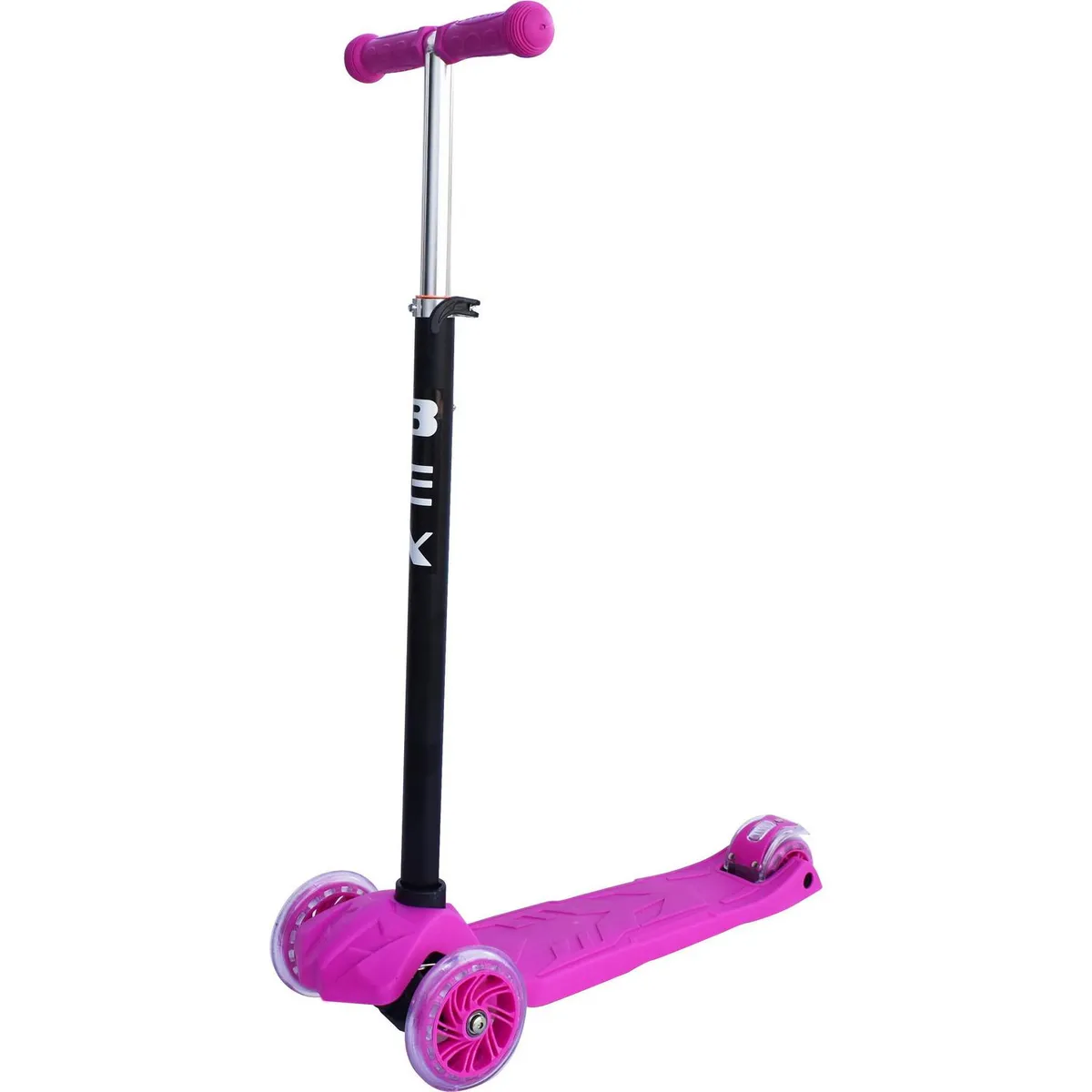 BEX - Scooter rosado 3 ruedas 56 cm