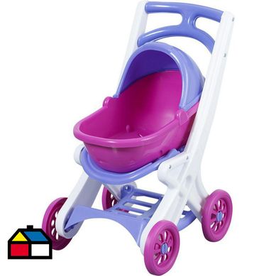 Coche de mueca Rosado/morado