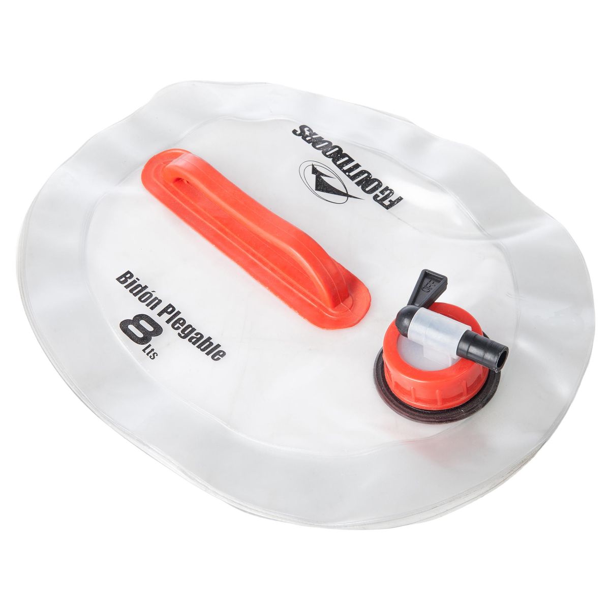 FG - Bidón de Agua Plegable Plástico 8 l Transparente