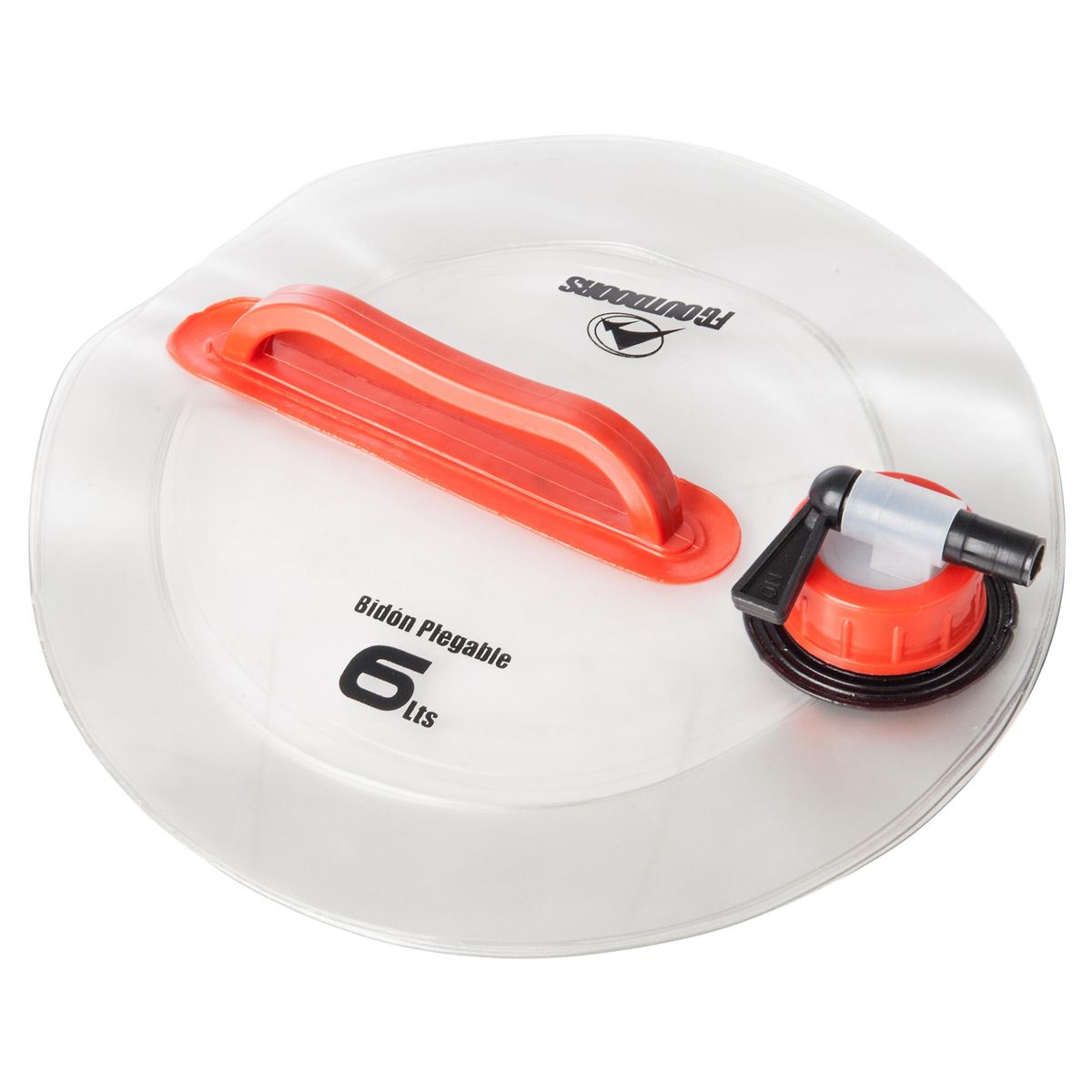 FG - Bidón de Agua Plegable Plástico 6 l Transparente