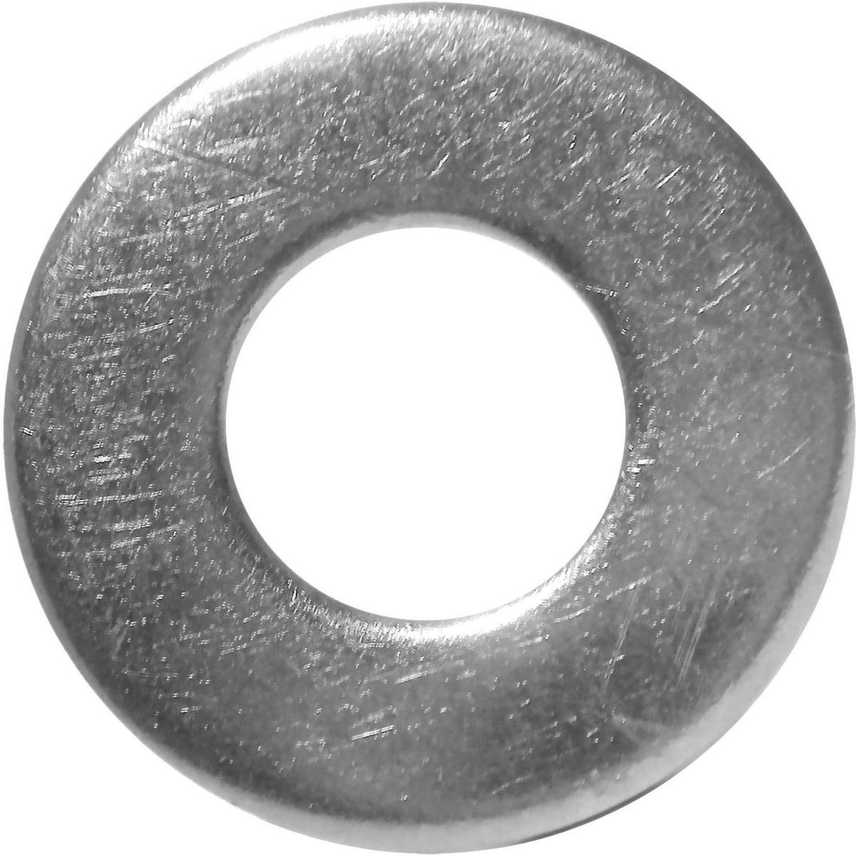 FIXSER - Golilla Plana calibrada 1/4" Zincada brillante 4 unidades