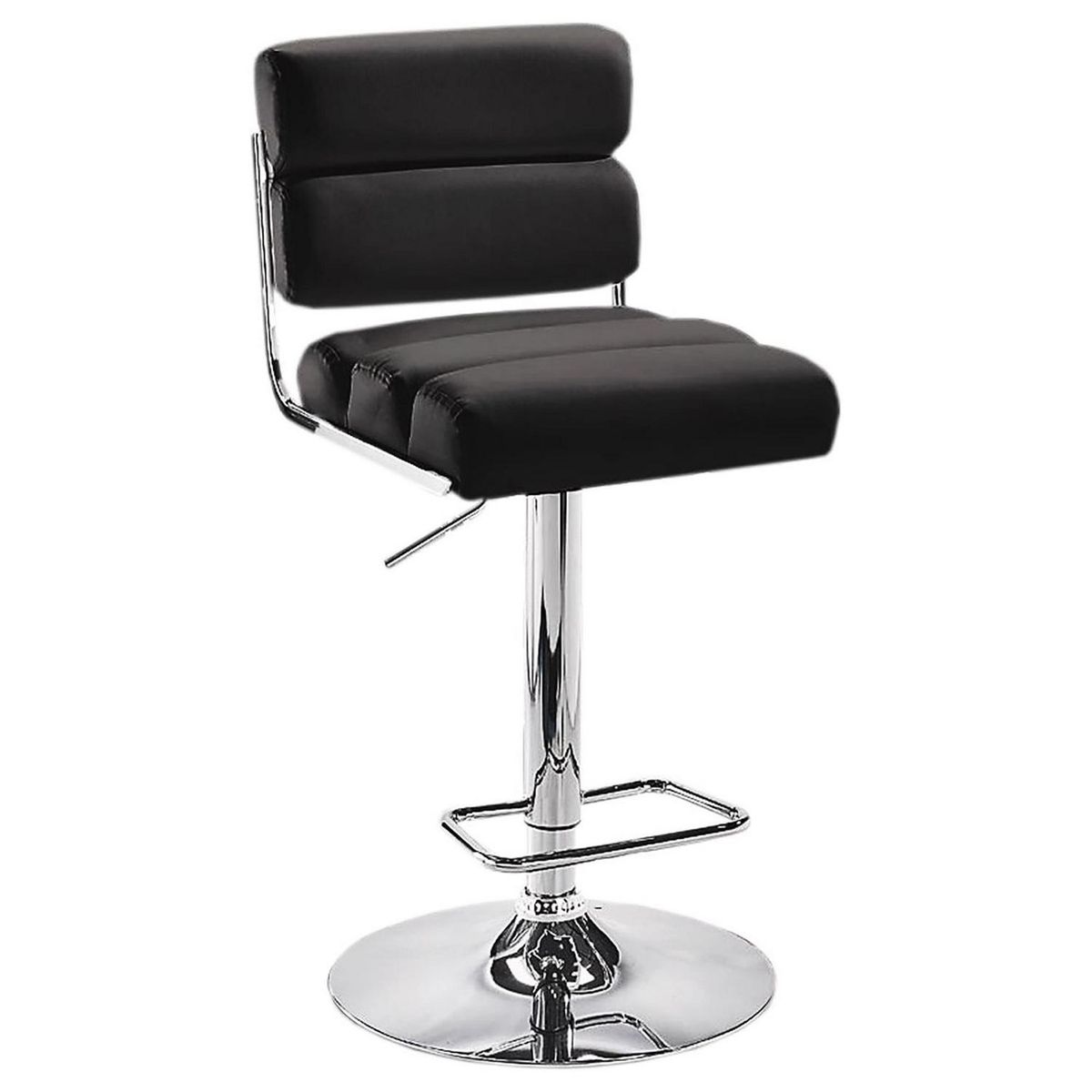 JUST HOME COLLECTION - Silla Bar Ibiza Negro 107x53.5x39 cm