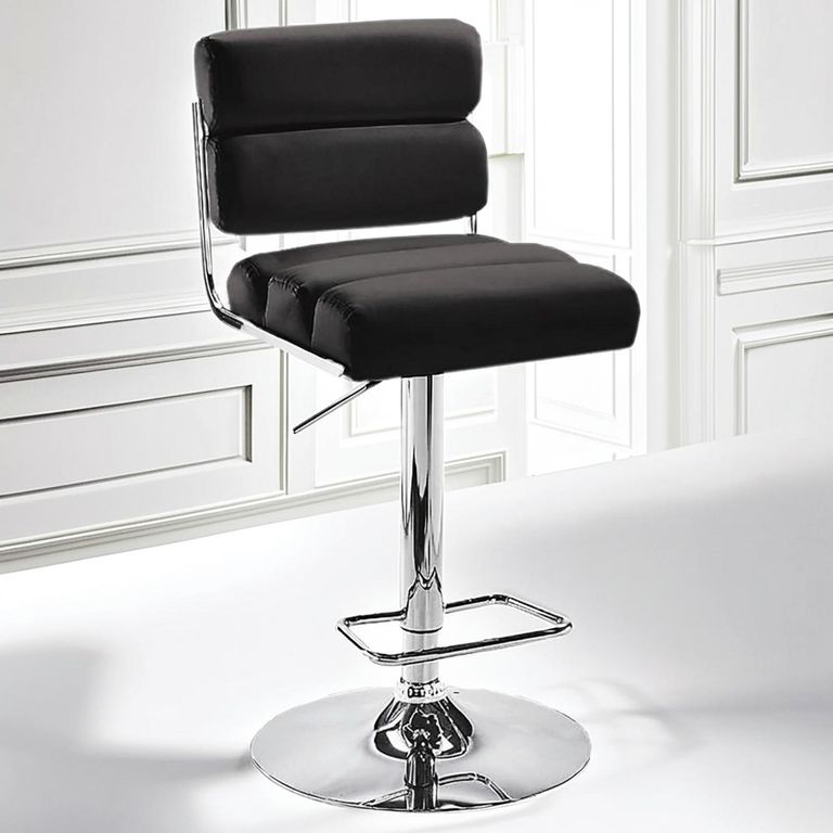 Silla Bar Ibiza Negro 107x53.5x39 cm