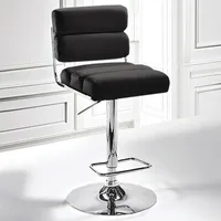 Silla Bar Ibiza Negro 107x53.5x39 cm