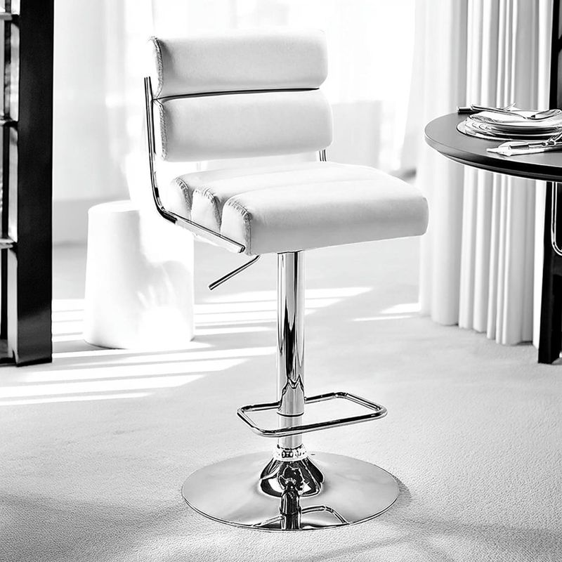 JUST HOME COLLECTION - Silla Bar Ibiza Blanco 107x53.5x39 cm