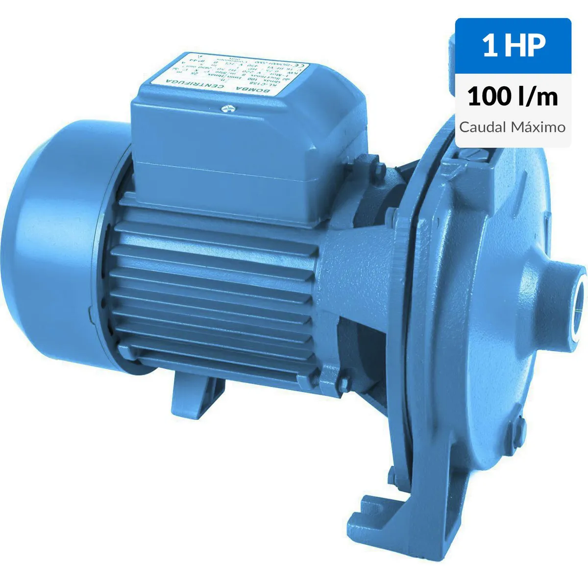 CONNOR - Electrobomba centrifuga 1 hp, caudal máximo 100 l/min