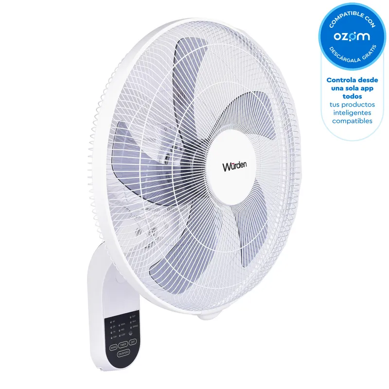 WURDEN - Ventilador mural 18" wifi