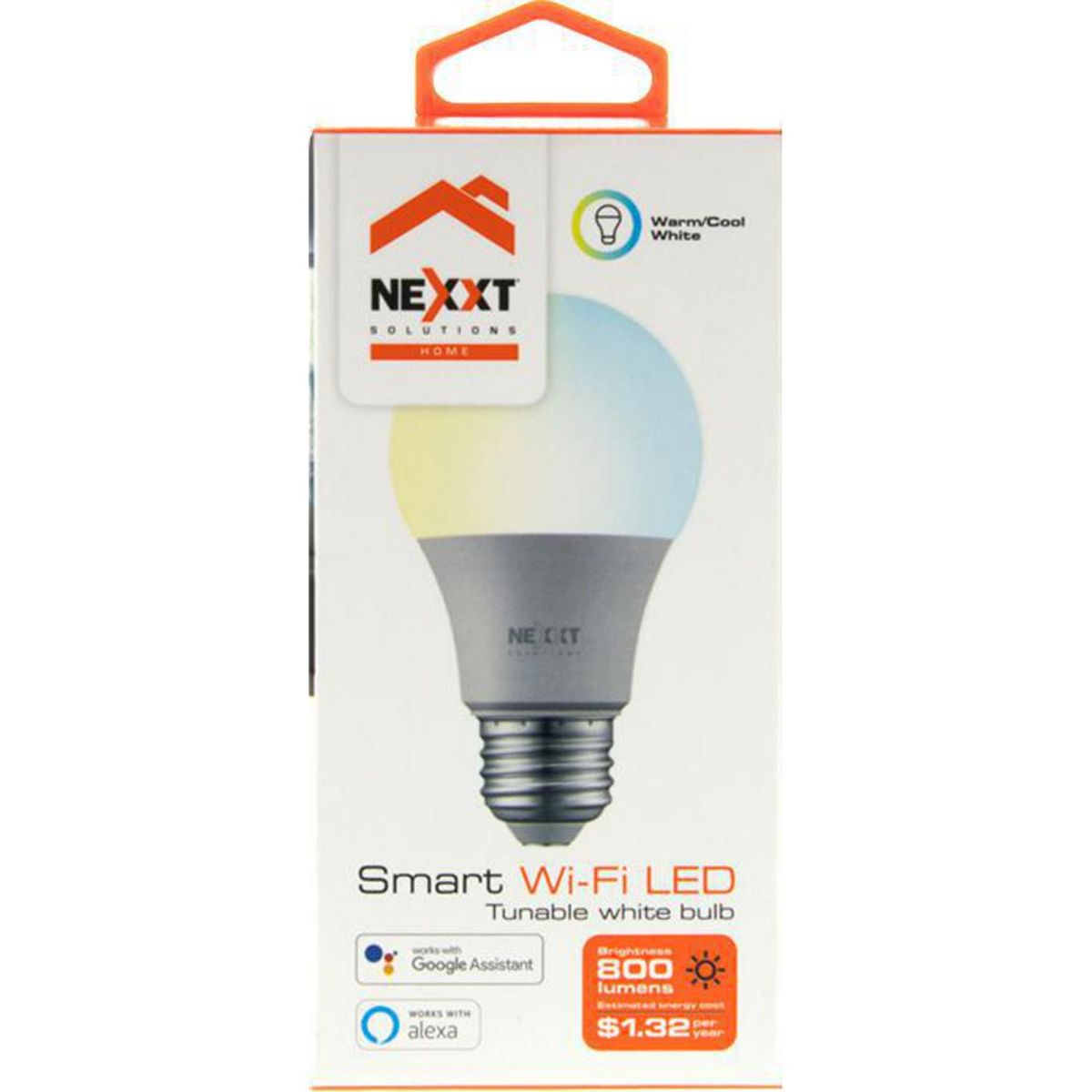 NEXXT SOLUTIONS - Ampolleta Inteligente 60 W E27 800 lm Luz Cálida