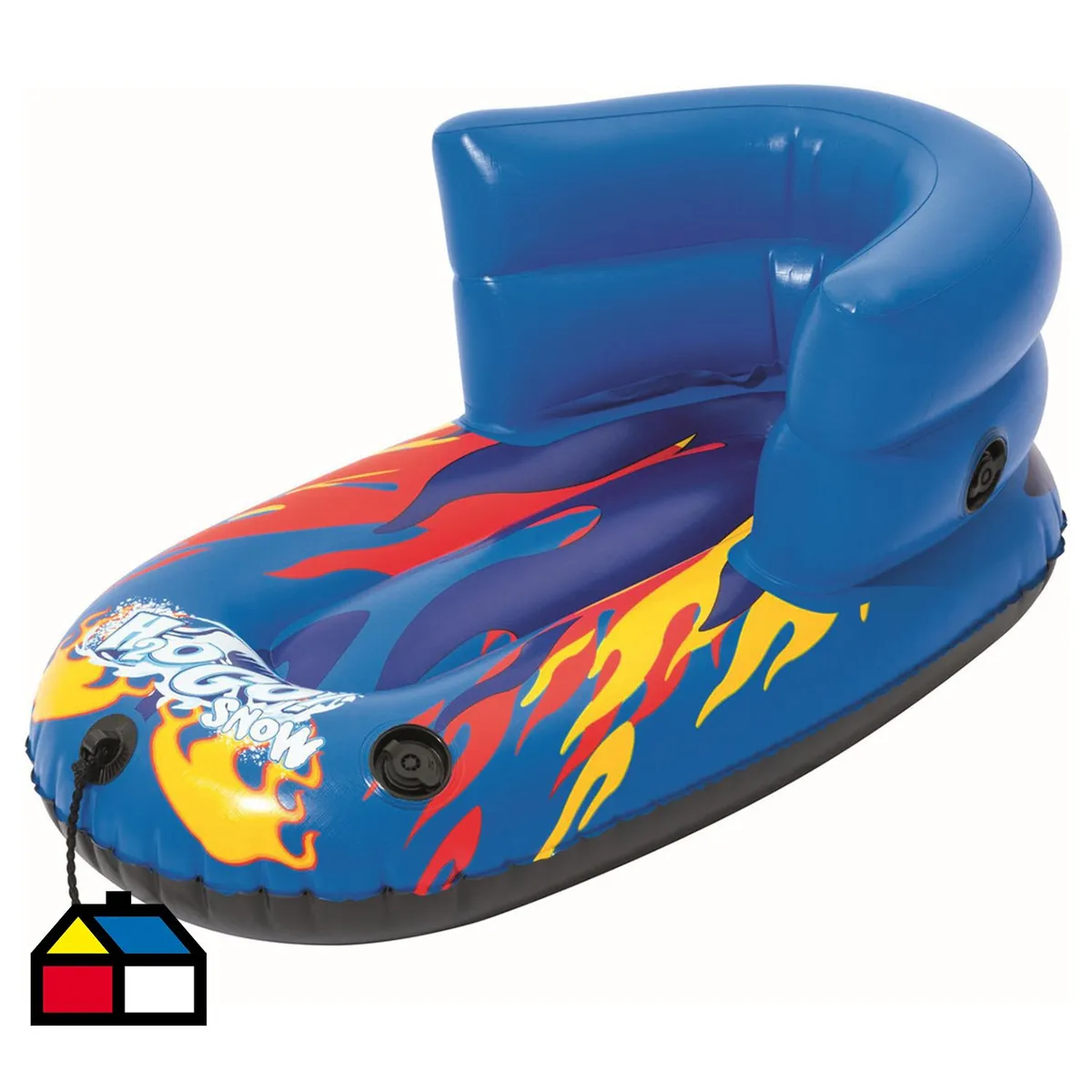 BESTWAY - Trineo Nieve Inflable 46x39x87 cm Azul