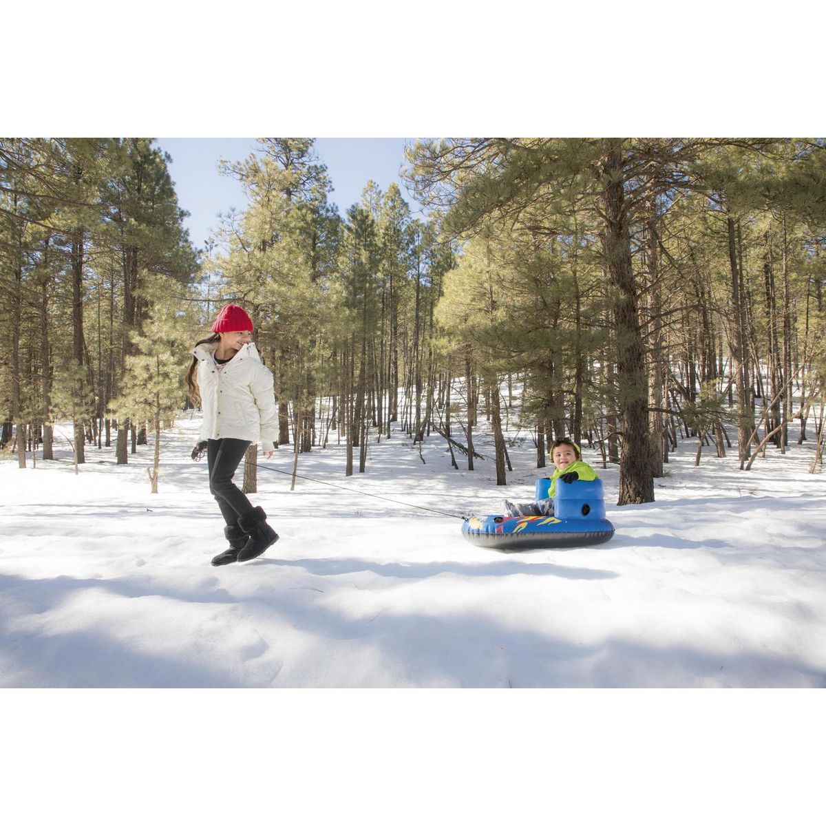 BESTWAY - Trineo Nieve Inflable 46x39x87 cm Azul