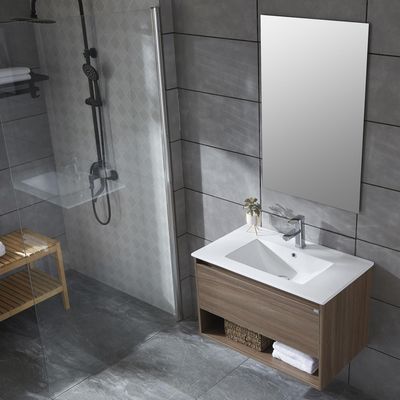 Imagen 2 del producto Mueble vanitorio Queen 81x46,5x50 cm Chocolate con lavamanos