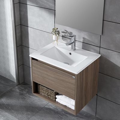 Imagen 2 del producto Mueble vanitorio Queen 71x46,5x50 cm Chocolate con lavamanos