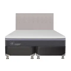 CIC - Box Spring Ortopedic Advance B5 Black King + Respaldo