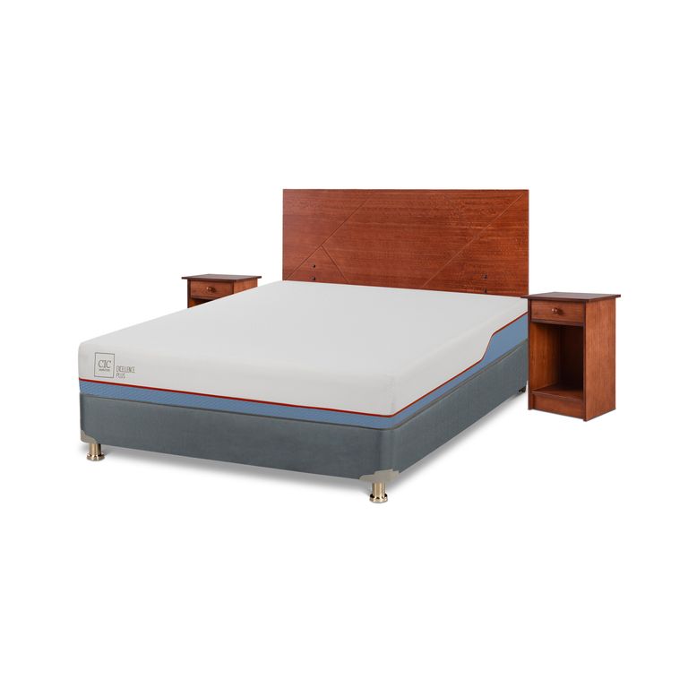 Box Americano Excellence Plus 2 Plazas + Muebles