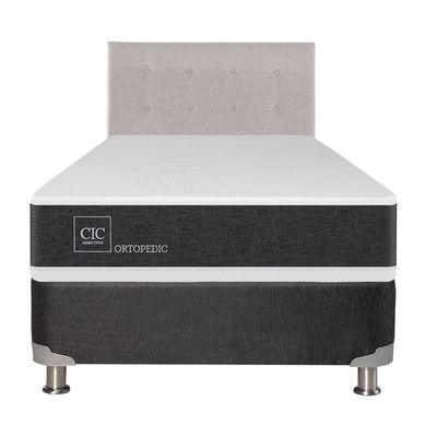 Imagen 2 del producto Box Spring New Ortopedic B5 Black 1.5P Respaldo