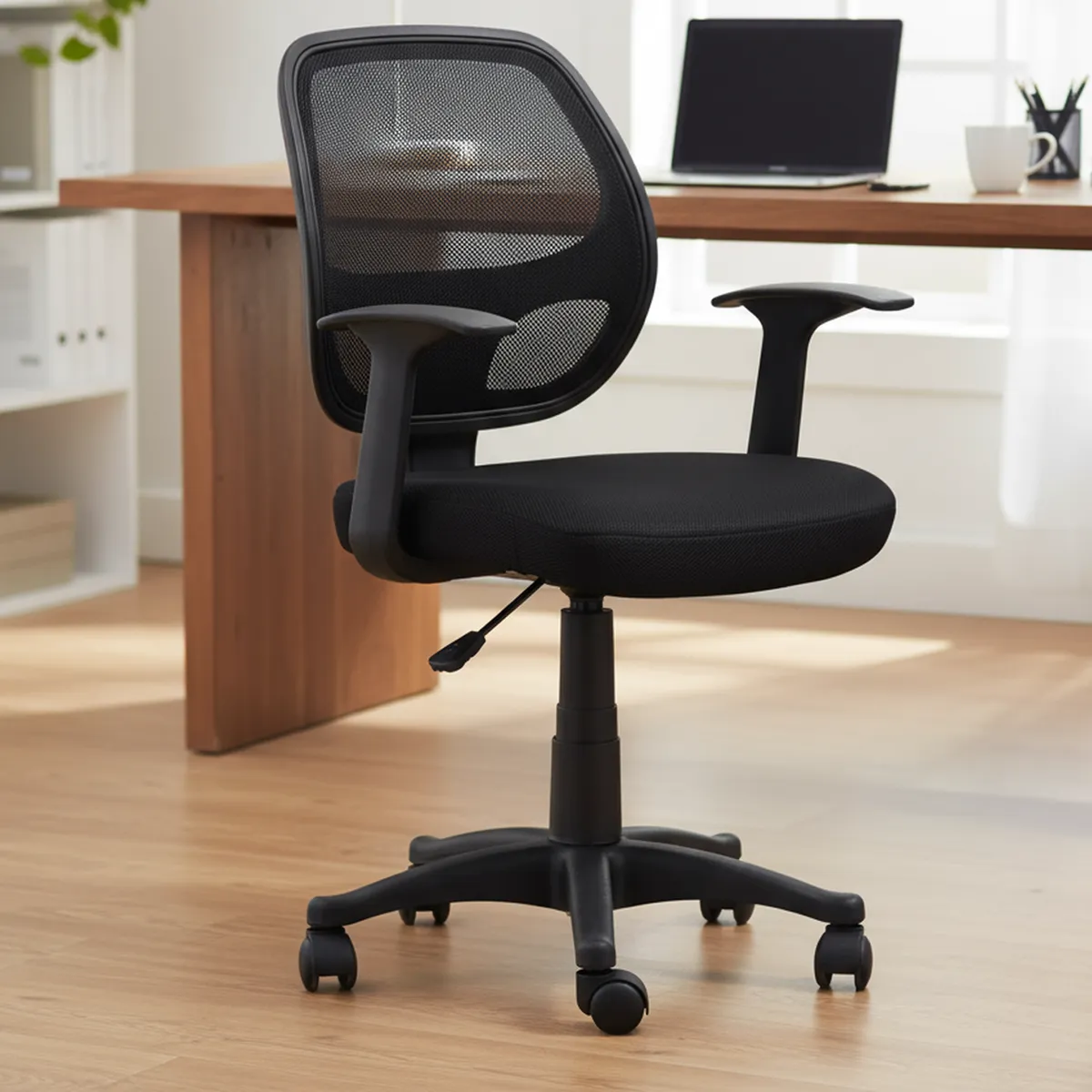 CONTATTO - Silla Escritorio Genova Negro