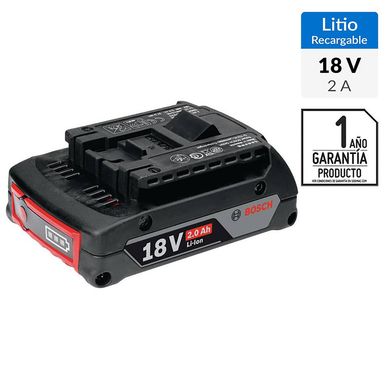 Batera recargable 18V 2,0 Ah