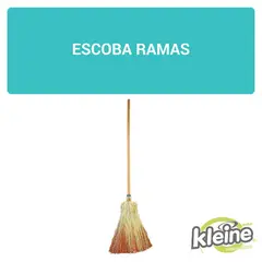 KLEINE WOLKE - Escoba de ramas 5 costuras