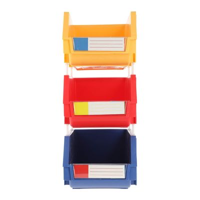 Imagen 2 del producto Pack 3 Cajas Organizadoras 20x15x20 cm 10 l Multicolor