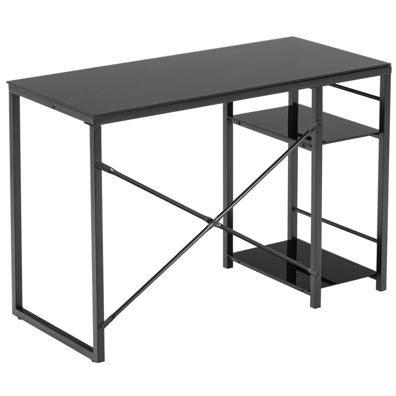 JUST HOME COLLECTION - Escritorio negro 110x50x76