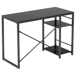 JUST HOME COLLECTION - Escritorio negro 110x50x76