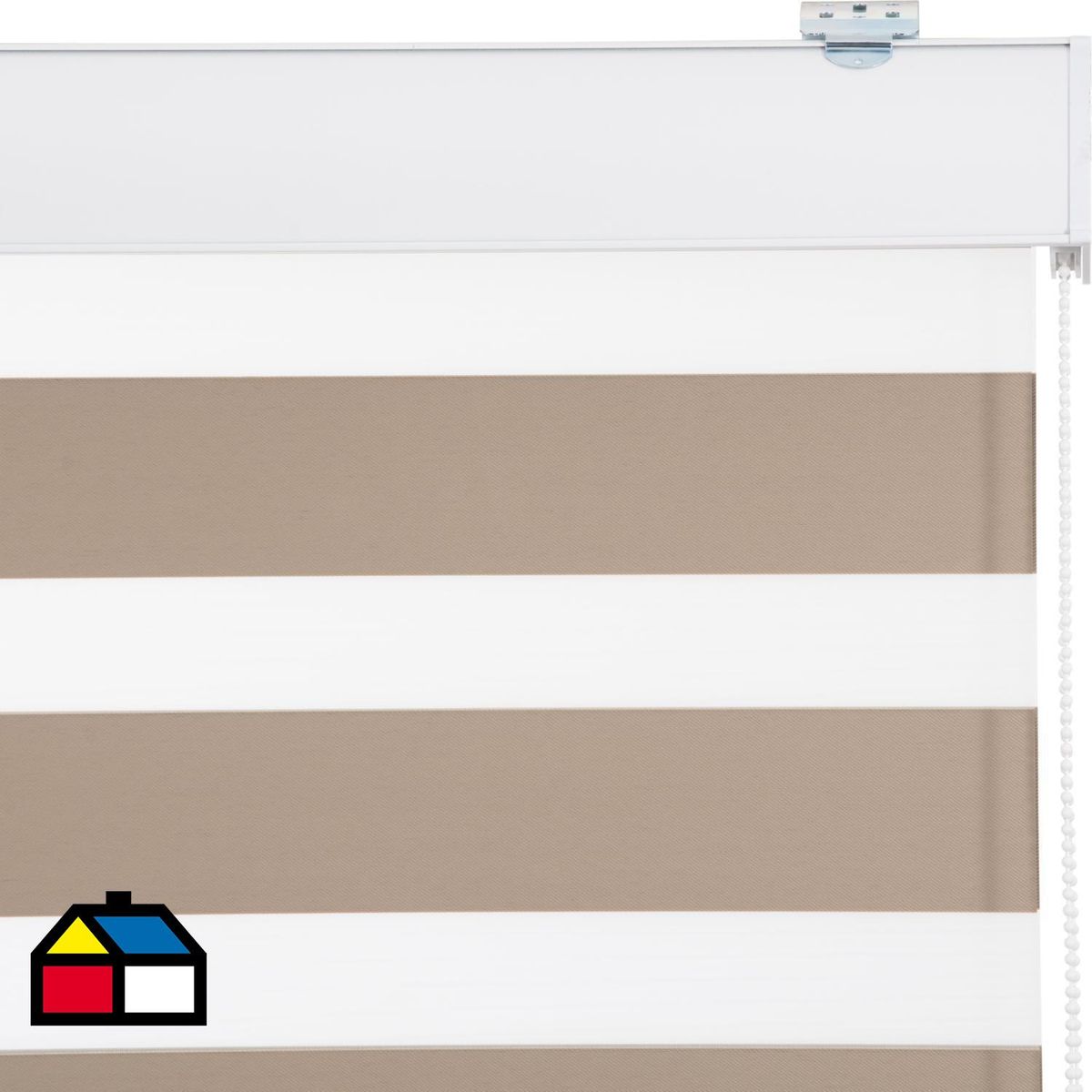 JUST HOME COLLECTION - Roller Blackout Beige Ancho 131a145cm Alto 106a120cm