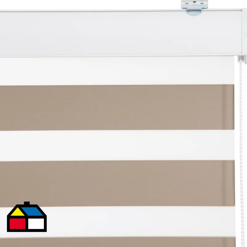 JUST HOME COLLECTION - Roller Blackout Beige Ancho 131a145cm Alto 136a150cm