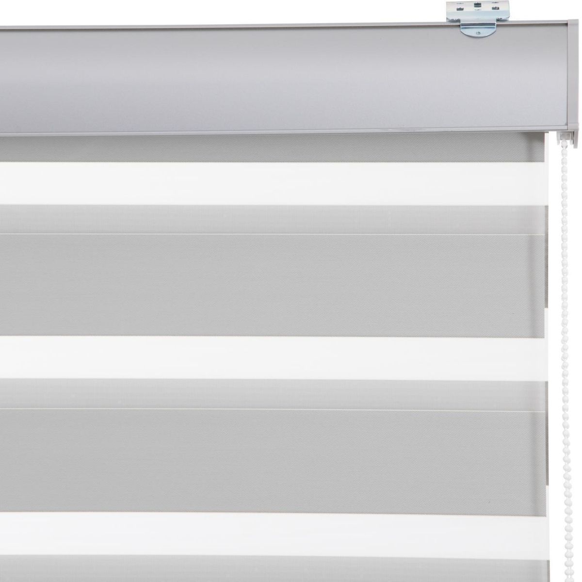 JUST HOME COLLECTION - Roller Blackout Gris Ancho 131a145cm Alto 136a150cm