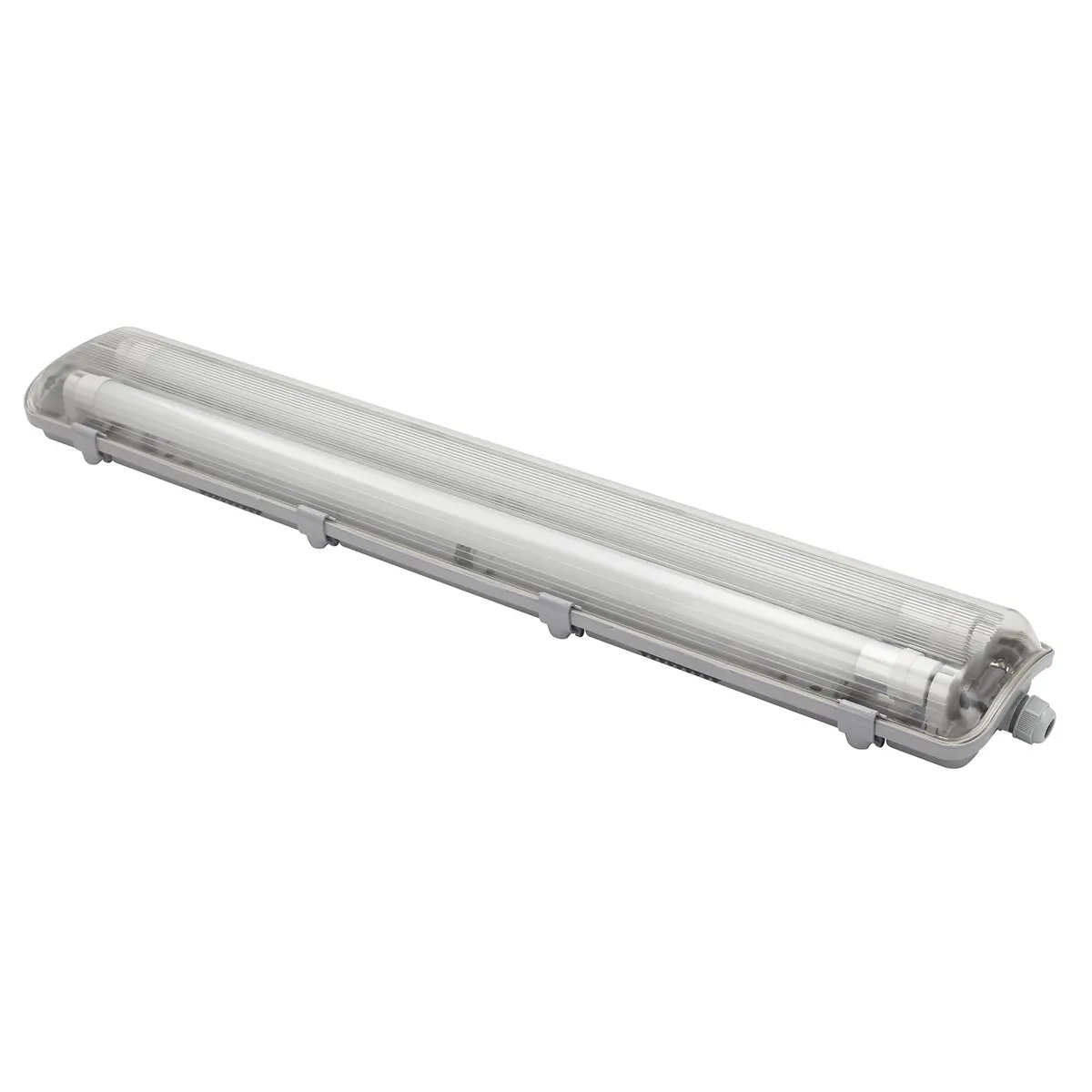 HALUX - Equipo led estanco 2X9W 60 cm luz cálida